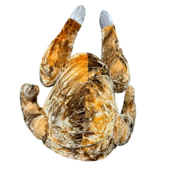 DanDee Turkey Plush Thanksgiving‎ Musical Hat Snapback 14" Funny 2010 Gag Gift - Picture 2 of 12